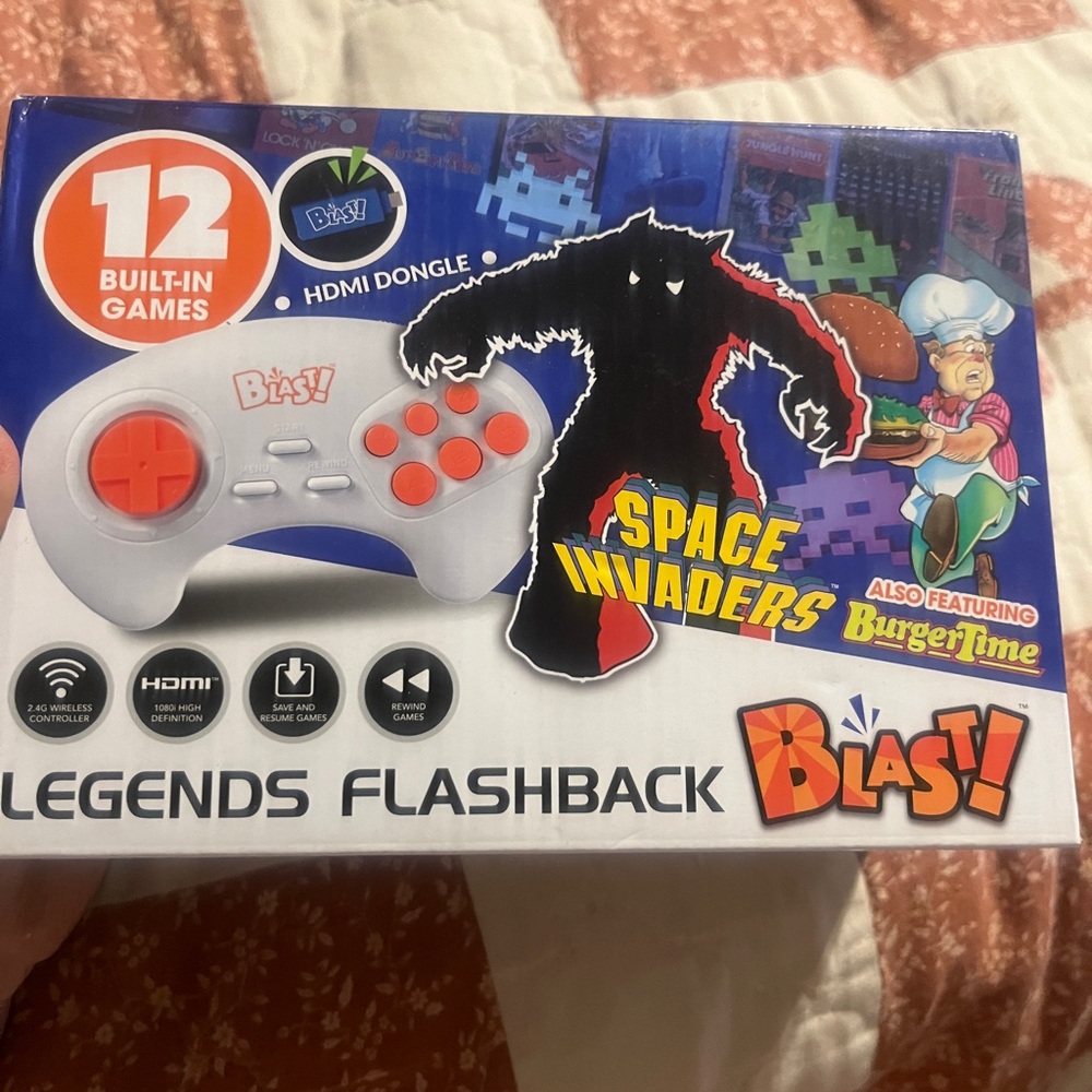 Legends Flashback Blast 12- built in games .
